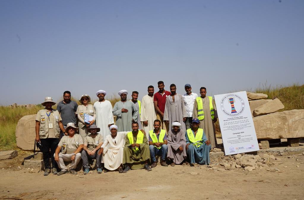 Cleaning and Revealing the Site at Karnak Temples